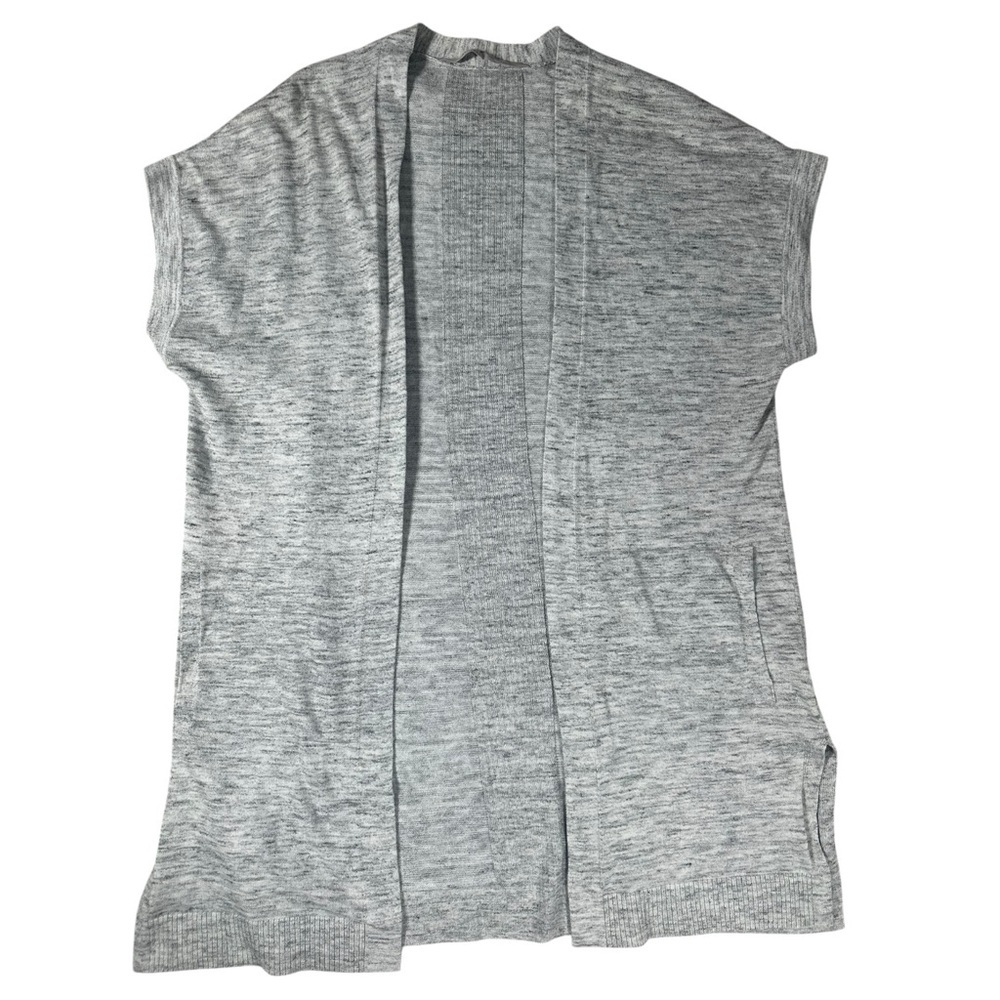 Athleta Short Sleeve Wrap Grey Size XXS